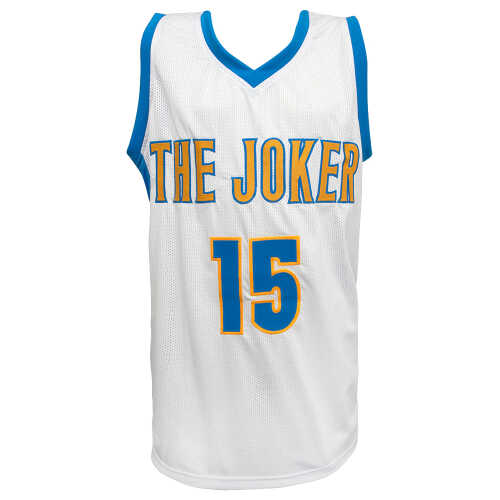 Nikola Jokic Signed White 'The Joker' Custom Basketball Jersey - (JSA) - Image 3