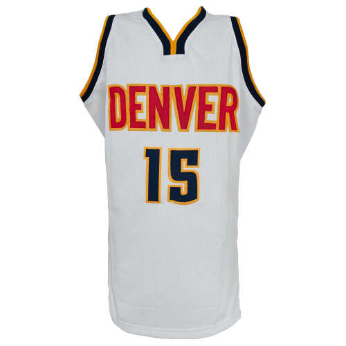 Nikola Jokic Signed White Custom Basketball Jersey - (JSA) - Image 3