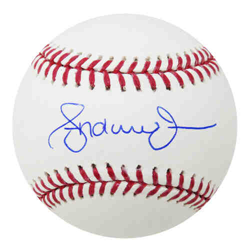 Andruw Jones Signed Rawlings Official MLB Baseball