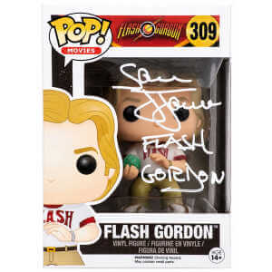 Sam J. Jones Signed Flash Gordon Funko Pop Doll #309 w/Flash