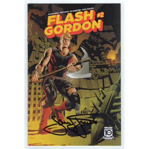 Sam J. Jones Signed Flash Gordon #2 Mad Cave 10th Anniversary Comic Book