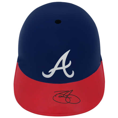 David Justice Signed Atlanta Braves Souvenir Replica Batting Helmet