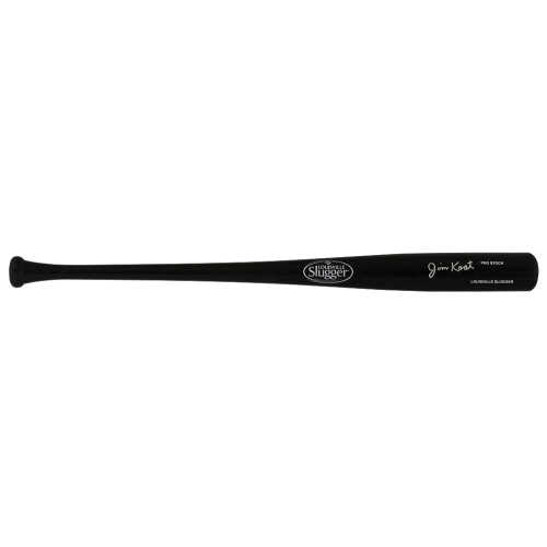 Jim Kaat Signed Louisville Slugger Pro Stock Black Baseball Bat