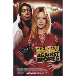 Jackie Kallen Signed Against The Ropes 11x17 Movie Poster