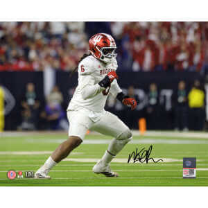 Mikail Kamara Signed Indiana Hoosiers Action 8x10 Photo