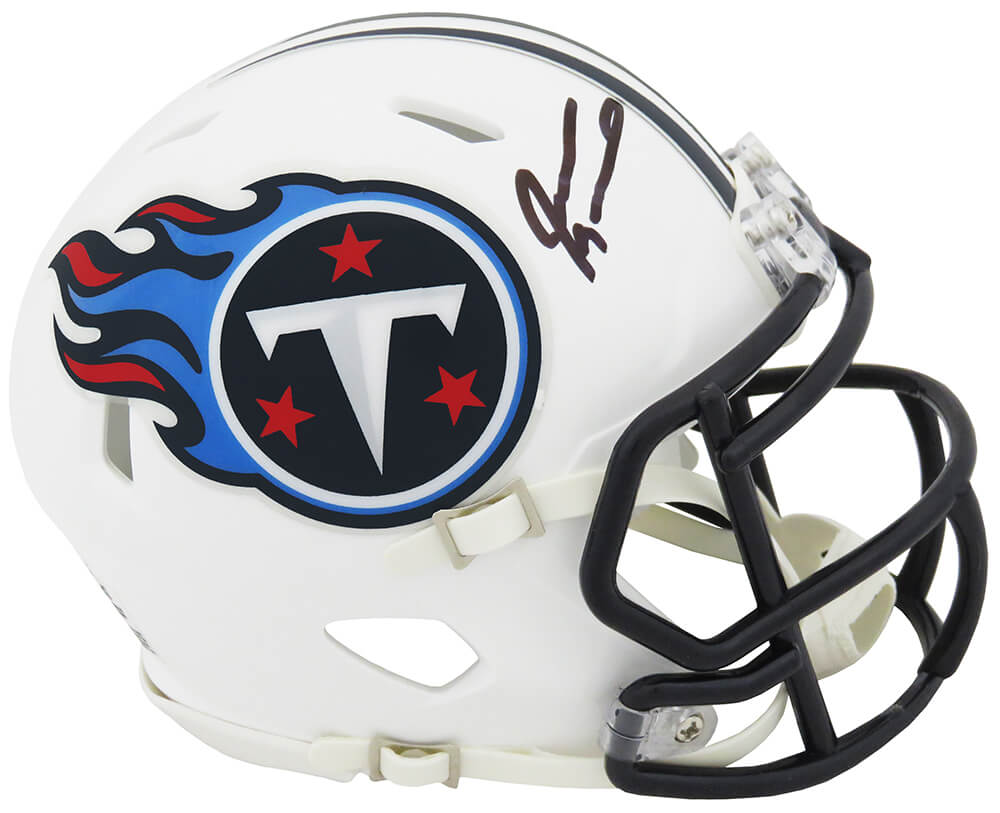 Jevon Kearse Signed Tennessee Titans White Throwback Riddell