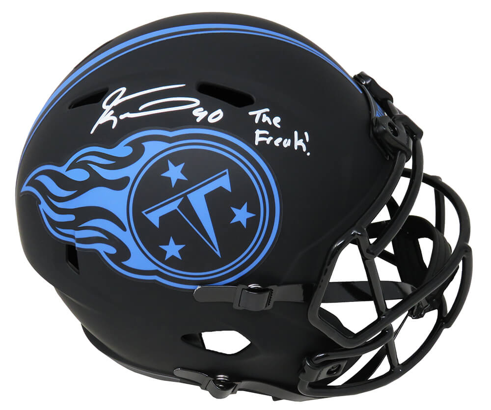 Jevon Kearse Tennessee Titans Signed Titans Eclipse Black Matte