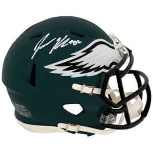 Jason Kelce Signed Philadelphia Eagles Riddell Speed Mini Helmet