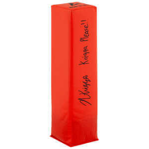 Noah Knigga Signed BSN Orange Football Endzone Pylon w/Knigga Please