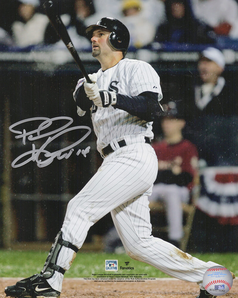 Paul Konerko Signed Chicago White Sox 2005 World Series Grand Slam 8x10  Photo - Schwartz Authentic