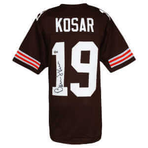 Bernie Kosar Signed Brown Custom Football Jersey - (Beckett)