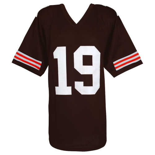 Bernie Kosar Signed Brown Custom Football Jersey - (Beckett) - Image 3