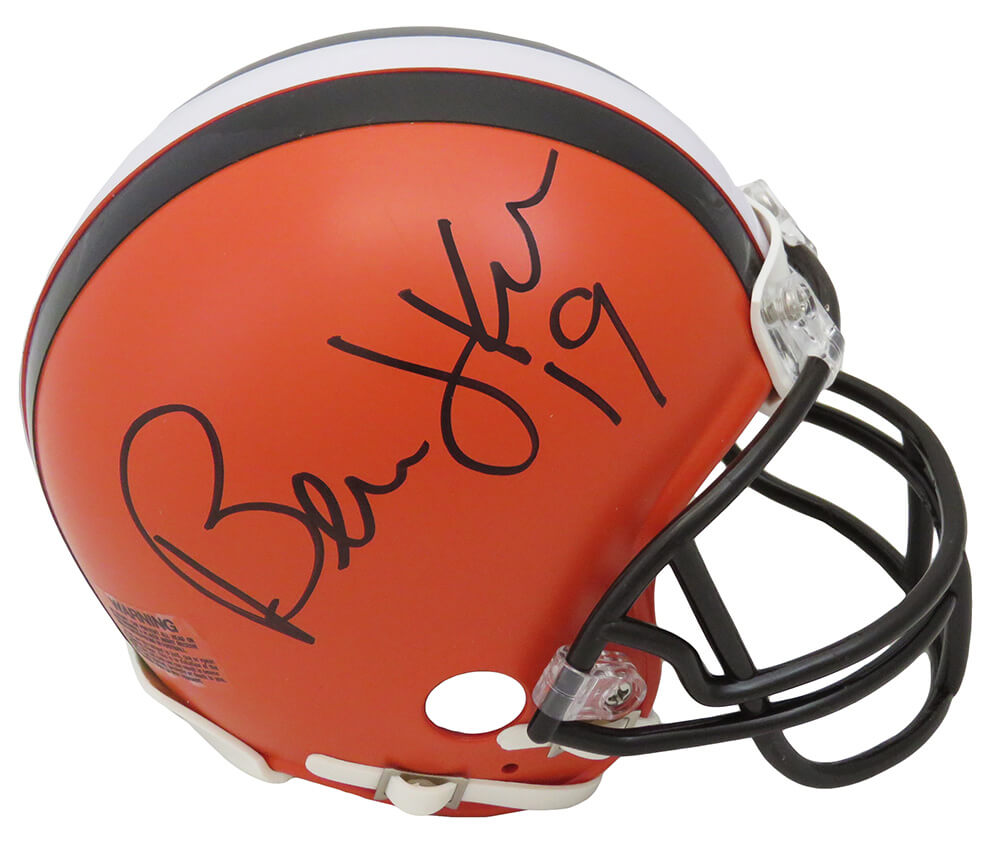 Bernie Kosar Signed Miami Hurricanes Mini Helmet (JSA COA