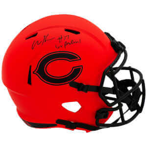 Olin Kreutz Signed Chicago Bears RAVE Riddell Full Size Speed Replica Helmet w/6x Pro Bowl