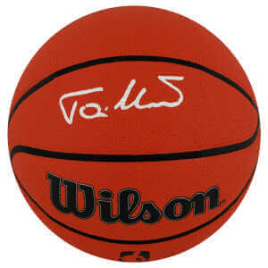 Toni Kukoc Signed Wilson Indoor/Outdoor NBA Basketball