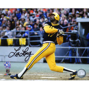 Lee Lacy Signed Pittsburgh Pirates World Series Batting 8x10 Photo