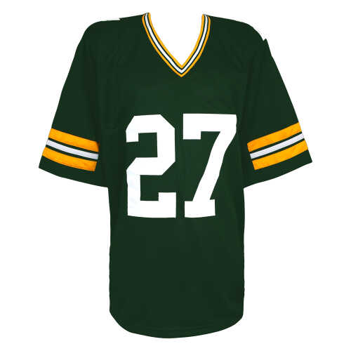 Eddie Lacy Signed Green Custom Football Jersey - (JSA) - Image 3