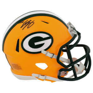 Eddie Lacy Signed Green Bay Packers Riddell Speed Mini Helmet