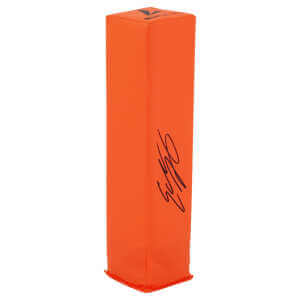 Eddie Lacy Signed BSN Orange Endzone Football Pylon