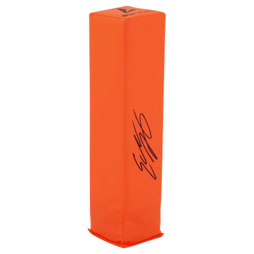 Eddie Lacy Signed BSN Orange Endzone Football Pylon