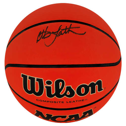 Christian Laettner  Signed Wilson NCAA Legends Full Size Basketball