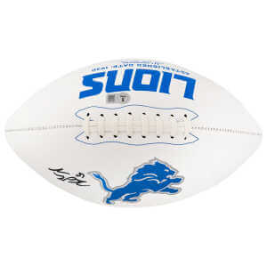 Sam LaPorta Signed Detroit Lions Rawlings White Logo Football - (Beckett)