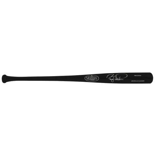 Barry Larkin Signed Louisville Slugger Pro Stock Black Baseball Bat