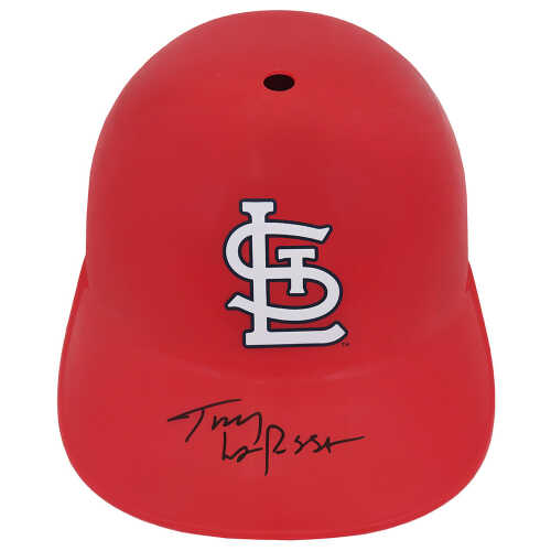 Tony LaRussa Signed St. Louis Cardinals Replica Souvenir Batting Helmet