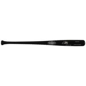 Derrek Lee Signed Louisville Slugger Black Pro Stock Baseball Bat w/05 NL BC