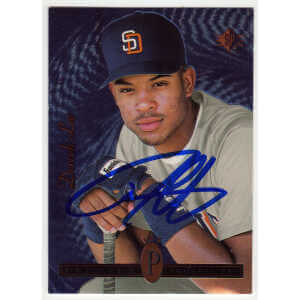 Derrek Lee Signed Padres 1994 SP Foil Rookie Baseball Card #10