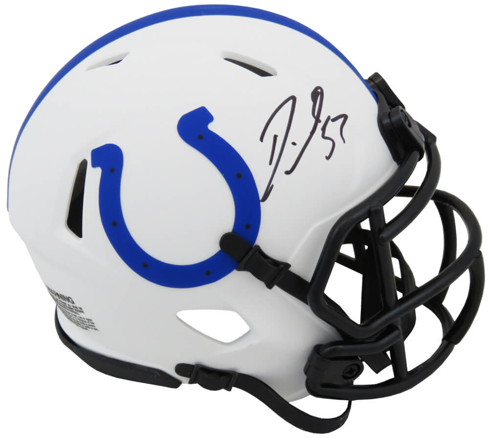 Darius Leonard Signed Indianapolis Colts Lunar Eclipse Riddell Speed Mini  Helmet – Schwartz Sports Memorabilia