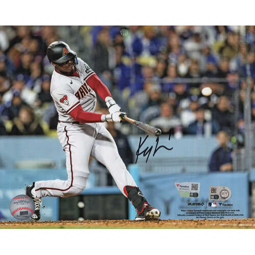 Kyle Lewis Signed Arizona Diamondbacks Hitting 8x10 Photo - (Fanatics)