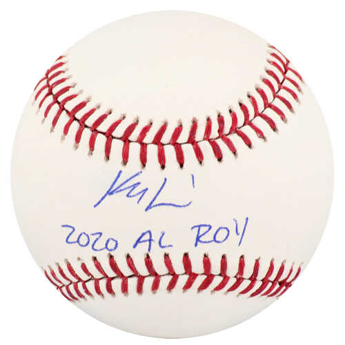 Kyle Lewis Signed Rawlings Official MLB Baseball w/2020 AL ROY - (Fanatics)