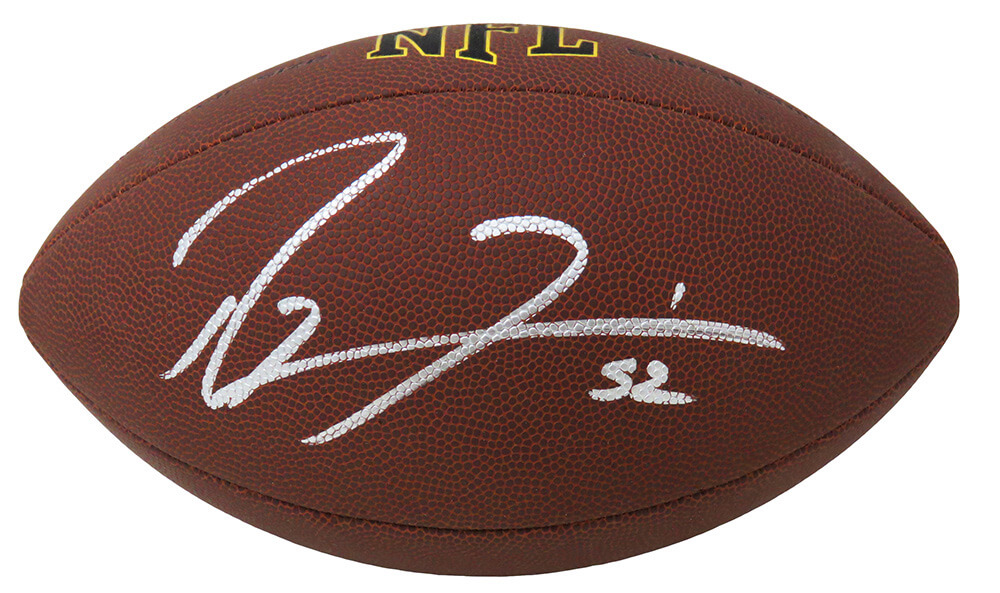 ray lewis signed football