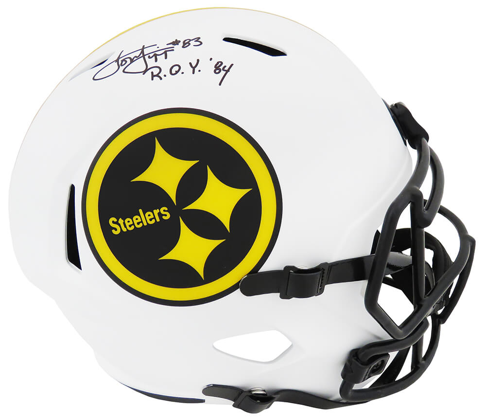 Louis Lipps Signed Pittsburgh Steelers Lunar Eclipse Riddell Full