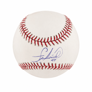 Francisco Liriano Signed Rawlings (Selig) MLB Baseball