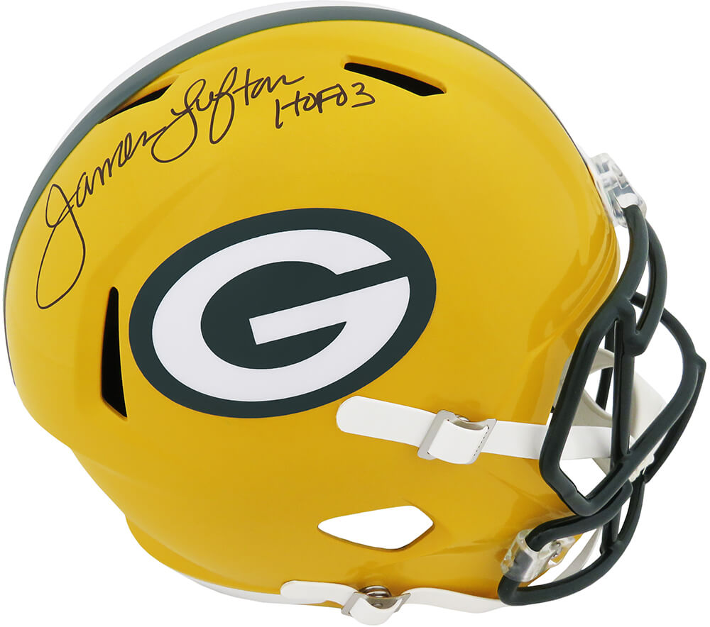 Riddell James Lofton Green Bay Packers Signed Mini Helmet