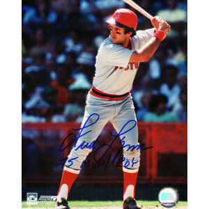 Fred Lynn Signed Boston Red Sox Batting 8x10 Photo w/75 MVP-ROY