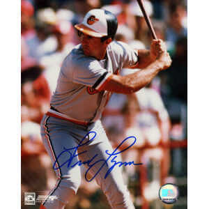 Fred Lynn Signed Baltimore Orioles Batting 8x10 Photo