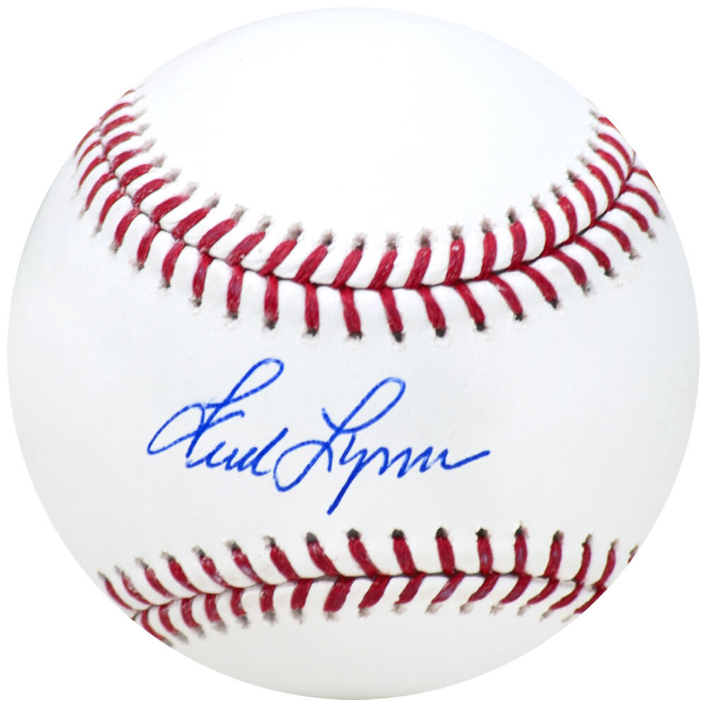 Fred Lynn Signed Rawlings Official MLB Baseball -  (SCHWARTZ COA)