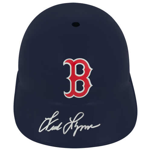 Fred Lynn Signed Boston Red Sox Replica Souvenir Batting Helmet