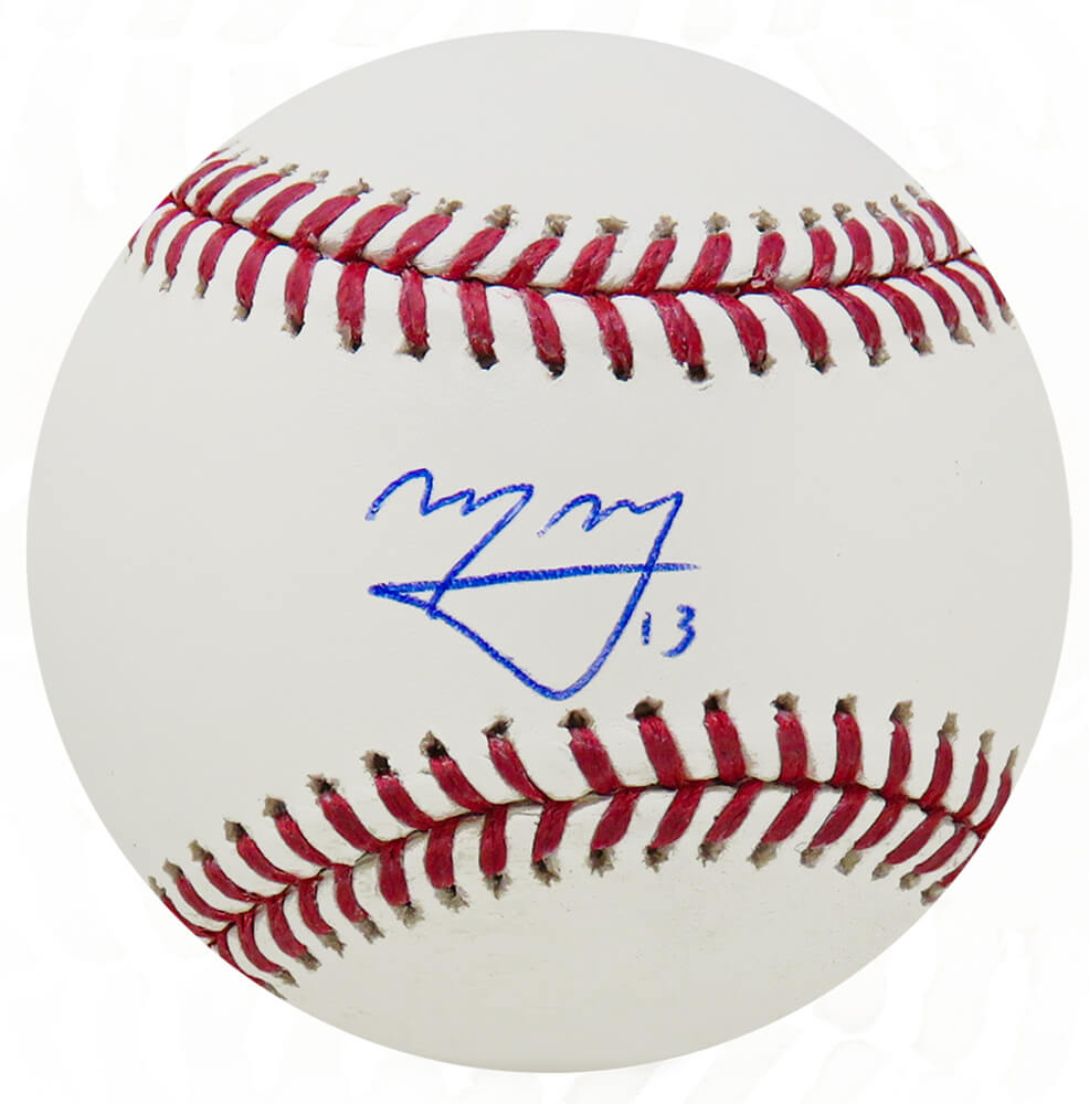 MLB Autographed Baseball Memorabilia