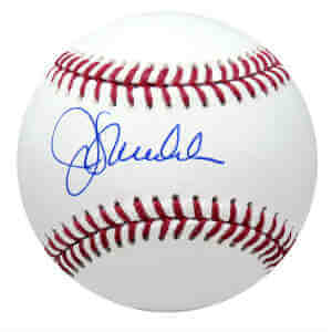 Joe Maddon Signed Rawlings Official MLB Baseball
