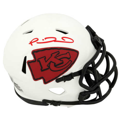 Patrick Mahomes Signed Kansas City Chiefs Lunar Eclipse Riddell Speed Mini Helmet (Beckett)