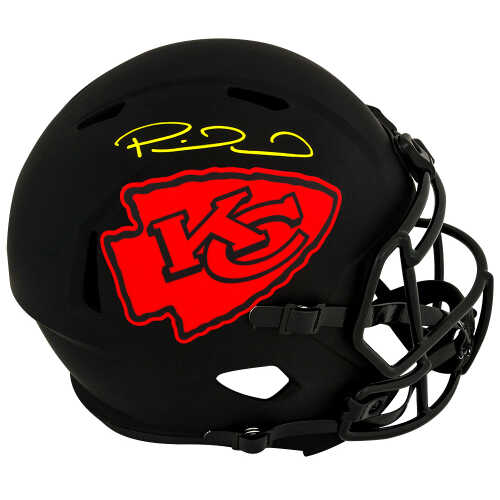 Patrick Mahomes Signed Kansas City Chiefs ECLIPSE Riddell Full Size Speed Replica Helmet  (Beckett)