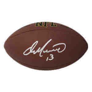 Dan Marino Signed Wilson Super Grip Full Size NFL Football