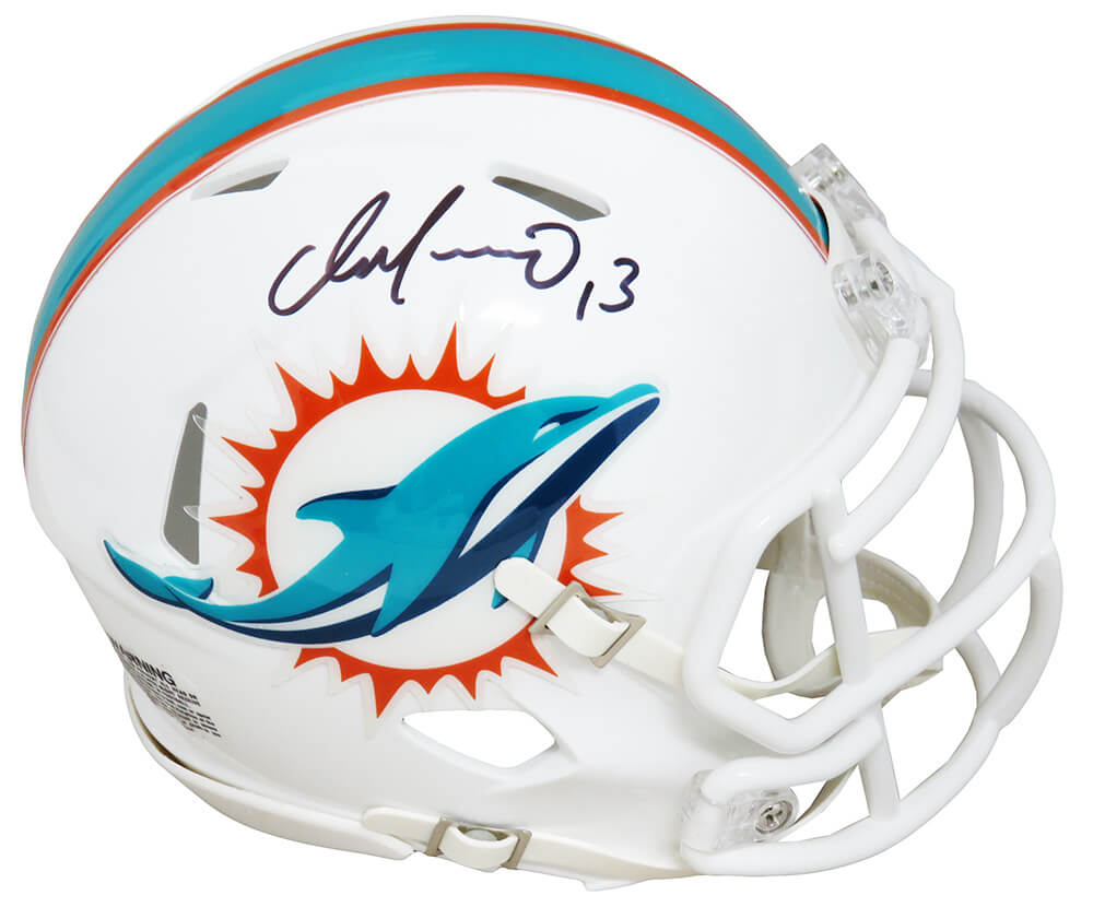 MIAMI DOLPHINS NFL Riddell SPEED Mini Football Helmet