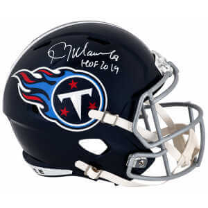 Kevin Mawae Signed Tennessee Titans Navy Riddell Full Size Speed Replica Helmet w/HOF 2019