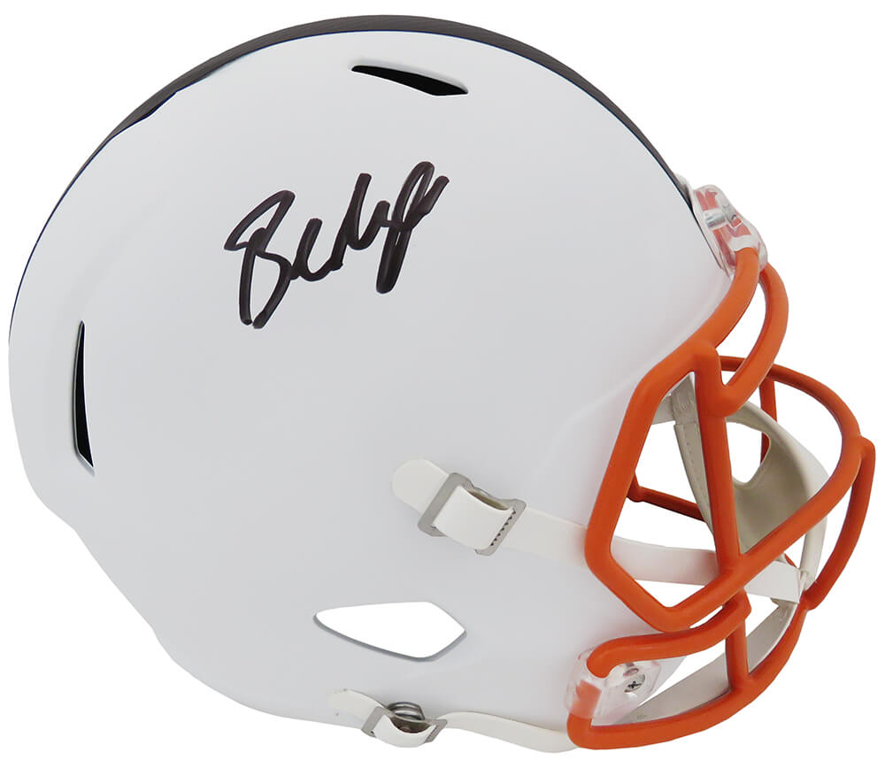 Baker Mayfield Cleveland Browns Signed Mini Speed Helmet Fanatics  Authenticated