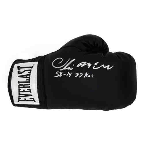 Oliver McCall Signed Everlast Black Boxing Glove w/58-14, 37 KO's